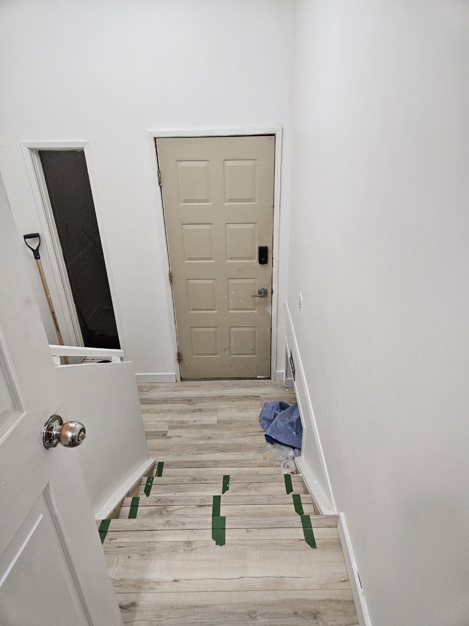 Minor home repair baseboard installation in Calgary